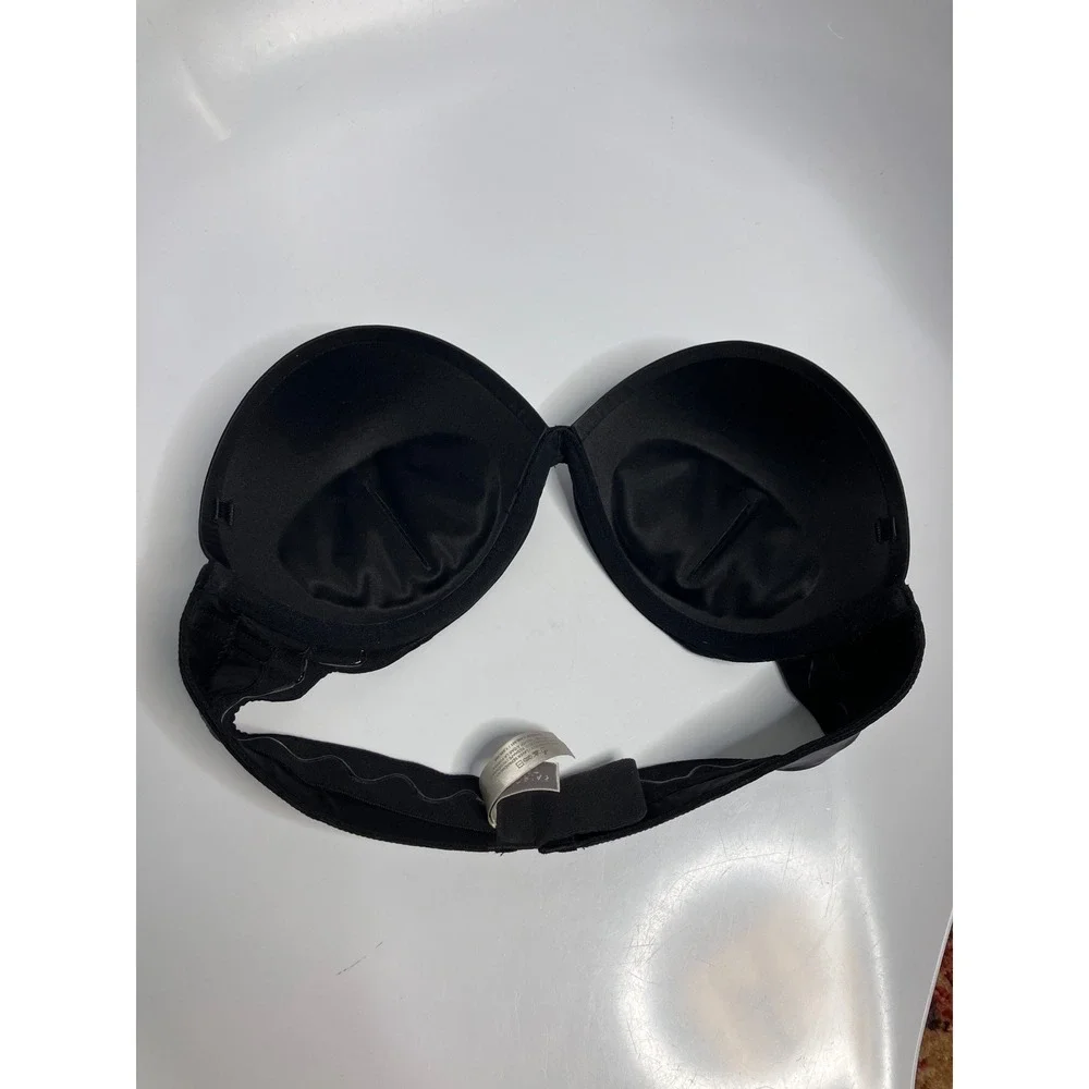 Victoria's Secret Strapless Bra Womens 34B Black Excellent Very Sexy Multi-Way